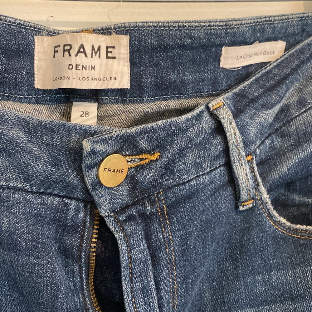 Frame Le Crop Mini Boot - Picture 2 of 6